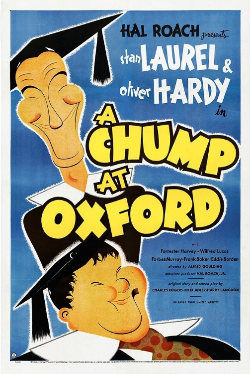 Picture of LAUREL AND HARDY - A CHUMP AT OXFORD