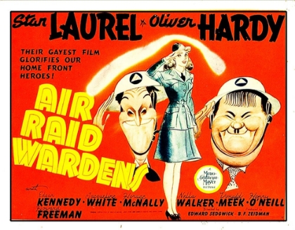 Picture of LAUREL AND HARDY - AIR RAID WARDENS, 1943