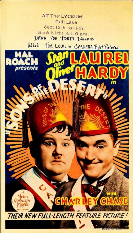 Picture of LAUREL AND HARDY - SONS OF THE DESERT