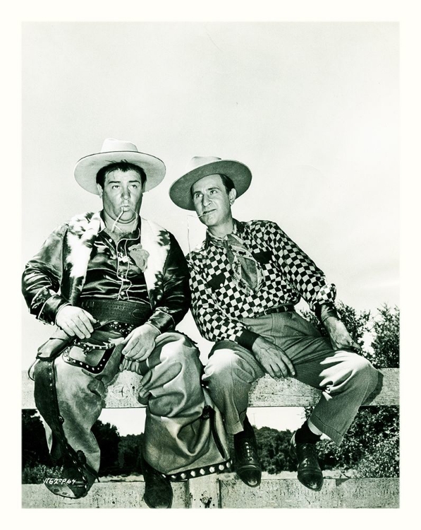 Picture of ABBOTT AND COSTELLO - PROMOTIONAL STILL - RIDE EM COWBOY