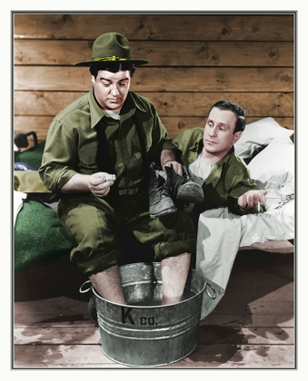 Picture of ABBOTT AND COSTELLO - PROMOTIONAL STILL BUCK PRIVATES