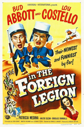 Picture of ABBOTT AND COSTELLO - THE FOREIGN LEGION