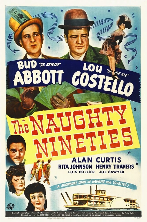 Picture of ABBOTT AND COSTELLO - THE NAUGHTY NINETIES