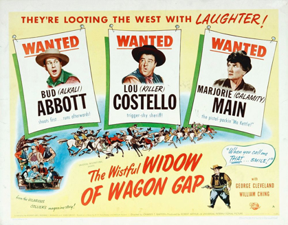 Picture of ABBOTT AND COSTELLO - THE WISTFUL WIDOW OF WAGON GAP