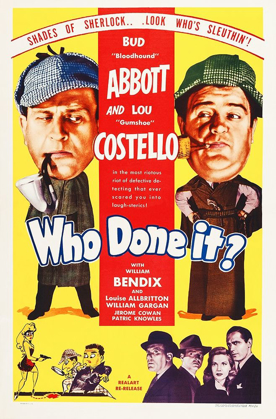 Picture of ABBOTT AND COSTELLO - WHO DONE IT