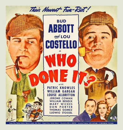 Picture of ABBOTT AND COSTELLO - WHO DONE IT