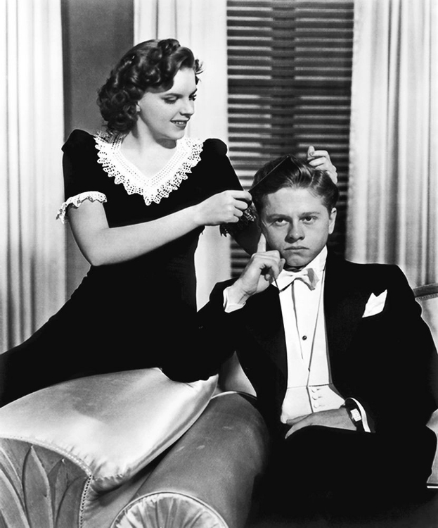 Picture of MICKEY ROONEY WITH JUDY GARLAND