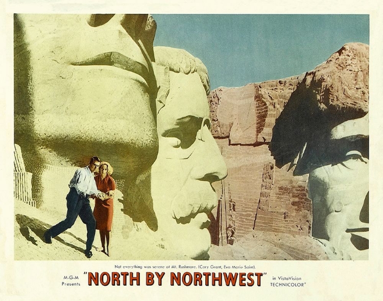 Picture of NORTH BY NORTHWEST - LOBBY CARD