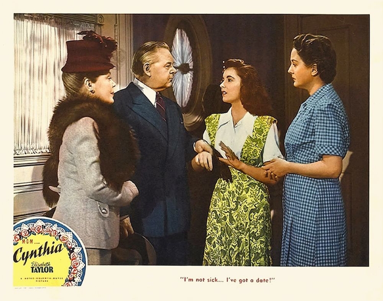 Picture of ELIZABETH TAYLOR - CYNTHIA - LOBBY CARD