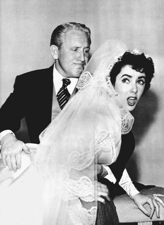 Picture of FATHER OF THE BRIDE - ELIZABETH TAYLOR AND SPENCER TRACEY