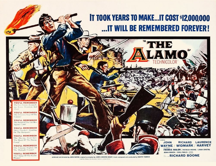 Picture of THE ALAMO - JOHN WAYNE