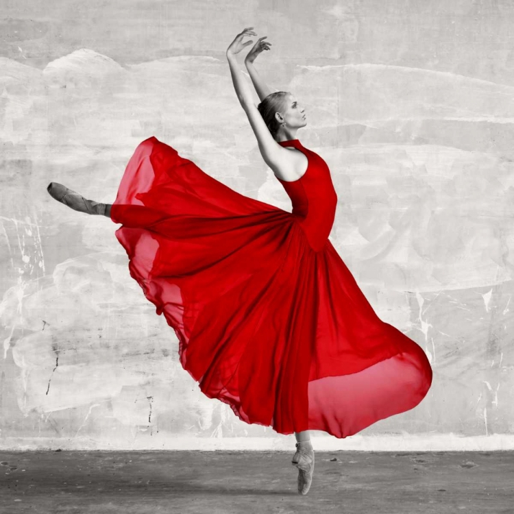 Picture of BALLERINA IN RED (DETAIL)