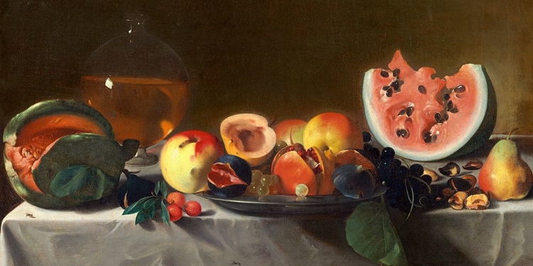 Picture of STILL LIFE WITH FRUIT AND CARAFE