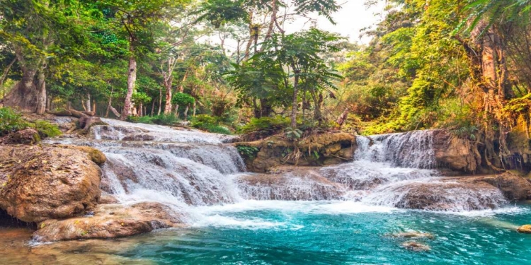 Picture of KUANG SI FALLS, LUANG PRABANG, LAOS