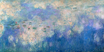 Picture of DETAIL OF WATERLILIES- THE CLOUDS