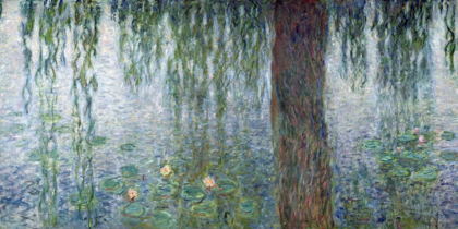 Picture of MORNING WITH WEEPING WILLOWS II (DETAIL)