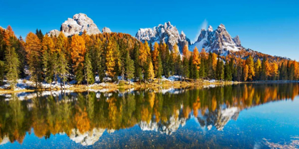 Picture of LAGO ANTORNO AND MISURINA, DOLOMITES, ITALY