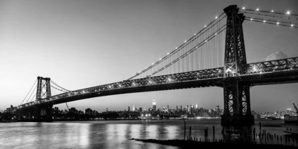 Picture of QUEENSBORO BRIDGE AND MANHATTAN FROM BROOKLYN, NYC