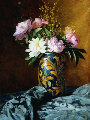 Picture of PEONIES IN A VASE (DETAIL)