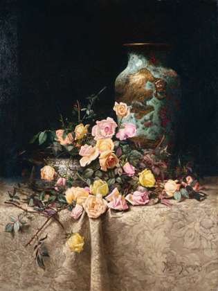 Picture of STILL LIFE WITH ROSES