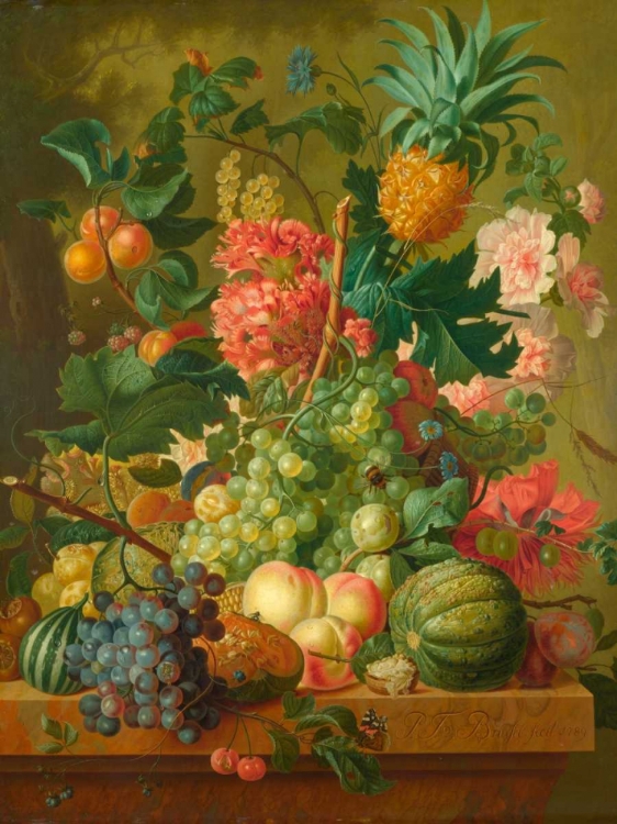 Picture of FRUIT AND FLOWERS