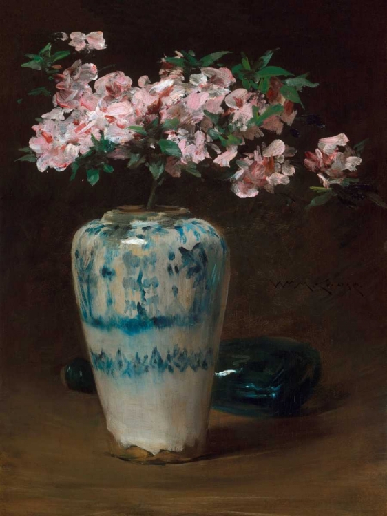 Picture of PINK AZALEA – CHINESE VASE