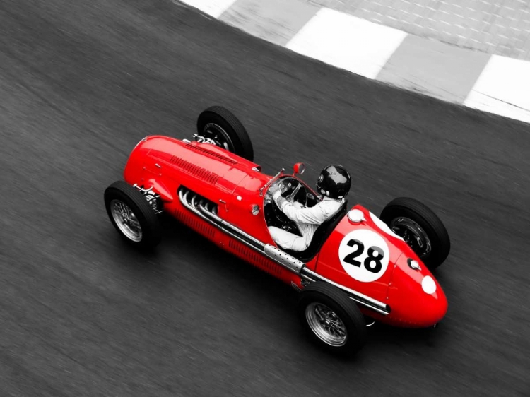 Picture of HISTORICAL RACE CAR AT GRAND PRIX DE MONACO