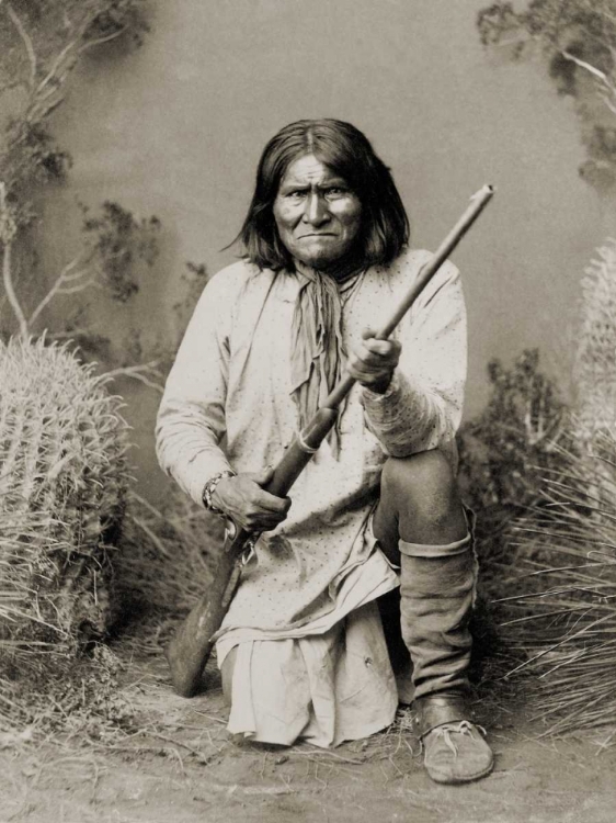 Picture of GERONIMO- APACHE- 1886