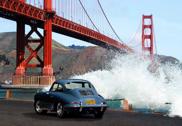 Picture of UNDER THE GOLDEN GATE BRIDGE- SAN FRANCISCO