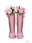 Picture of PINK RAIN BOOTS WITH PEONY