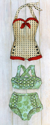 Picture of VINTAGE BATHING SUIT - DETAIL II