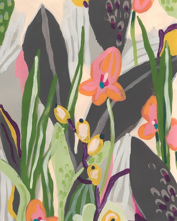 Picture of VIBRANT LADYSLIPPERS I