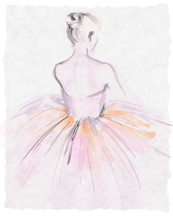 Picture of WATERCOLOR BALLERINA II