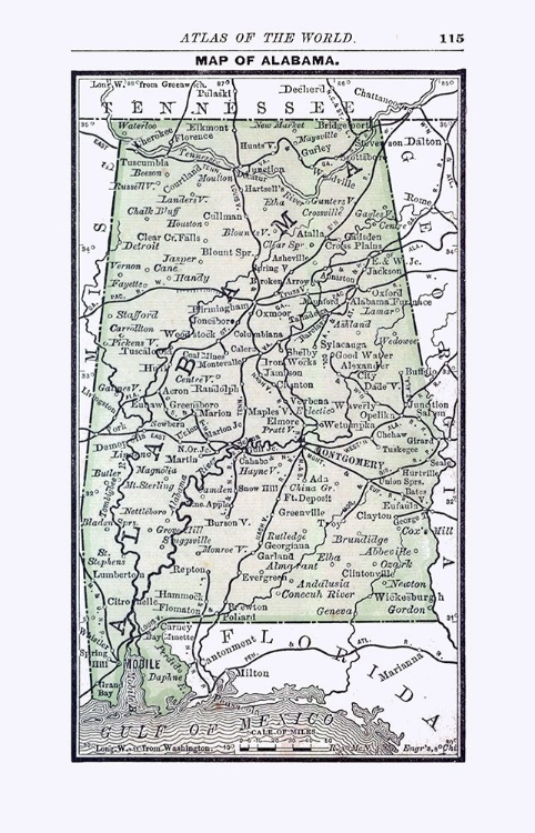 Picture of ALABAMA - ALDEN 1886