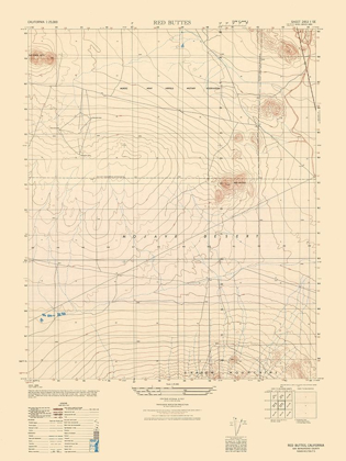 Picture of RED BUTTES SHEET - US ARMY 1947