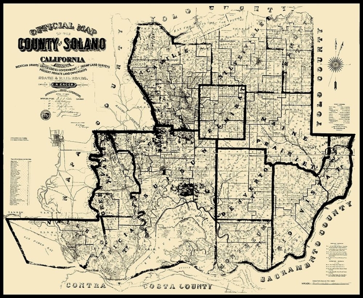 Picture of SOLANO CALIFORNIA LANDOWNER - EAGER 1890