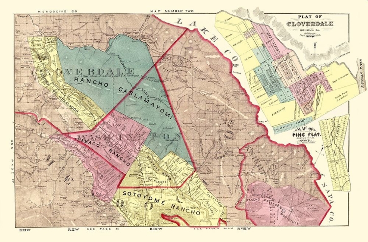 Picture of SONOMA CLOVERDALE PINE FLAT CALIFORNIA LANDOWNER