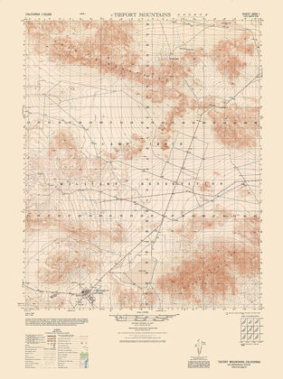 Picture of TIEFORT MOUNTAINS SHEET - US ARMY 1948