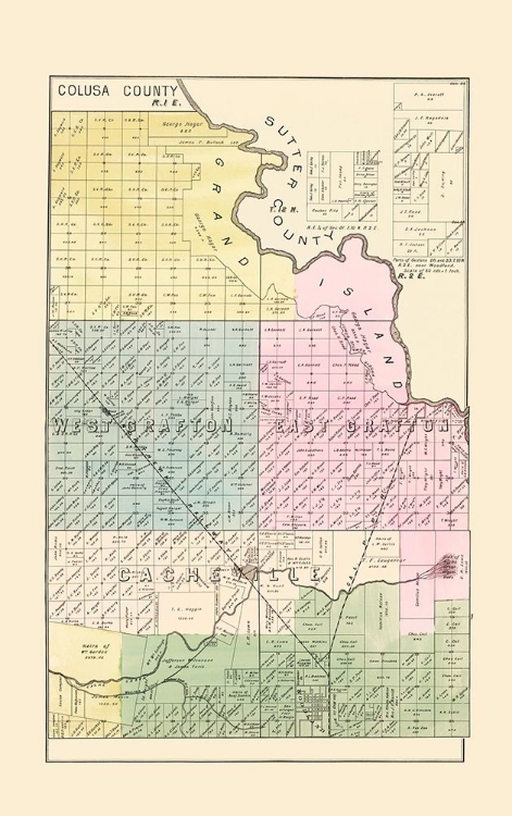 Picture of YOLO  NORTHEAST CALIFORNIA LANDOWNER - DE PUE 1879