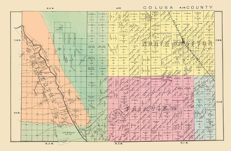 Picture of YOLO  NORTHWEST CALIFORNIA LANDOWNER - DE PUE 1879