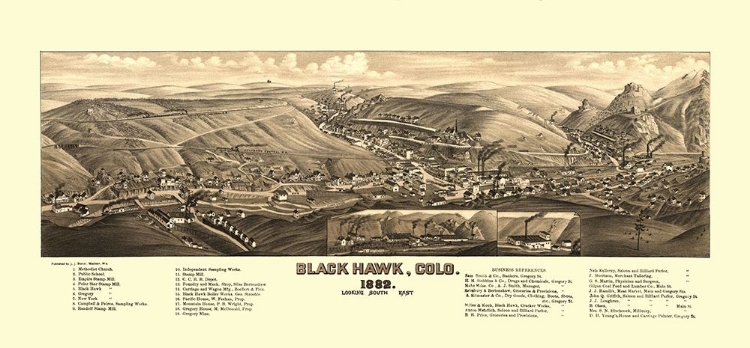 Picture of BLACK HAWK COLORADO - STONER 1882