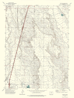 Picture of CARR SW COLORADO QUAD - USGS 1972