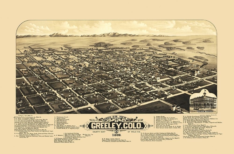 Picture of GREELEY COLORADO - STONER 1882