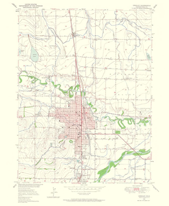 Picture of GREELEY COLORADO QUAD - USGS 1965