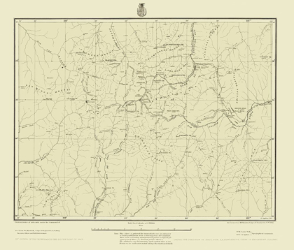 Picture of COLORADO SOUTHWEST COLORADO SHEET - US ARMY 1879