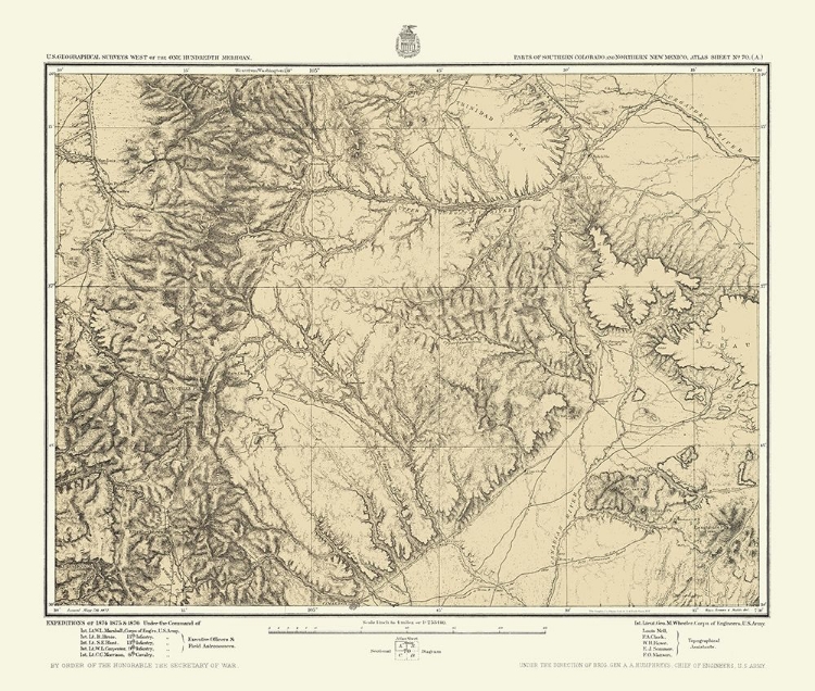 Picture of COLORADO SOUTH NEW MEXICO NORTH SHEET