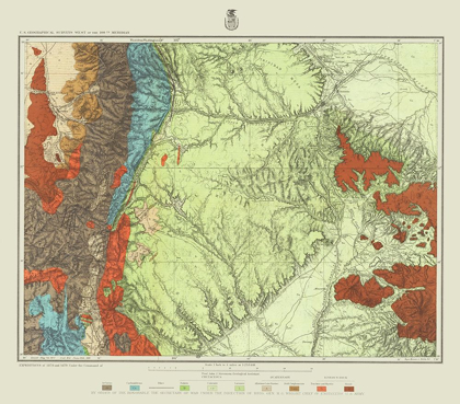 Picture of COLORADO NEW MEXICO LAND CLASSIFICATION SHEET