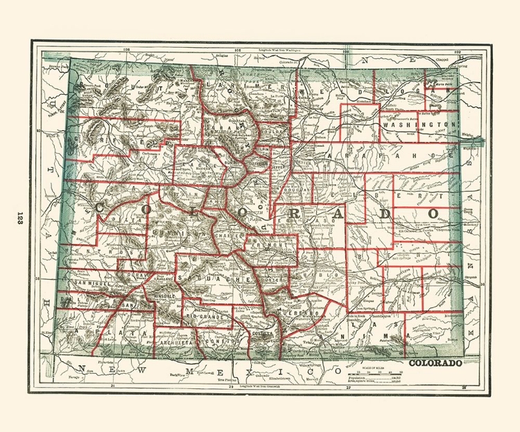 Picture of COLORADO - RATHBUN 1893