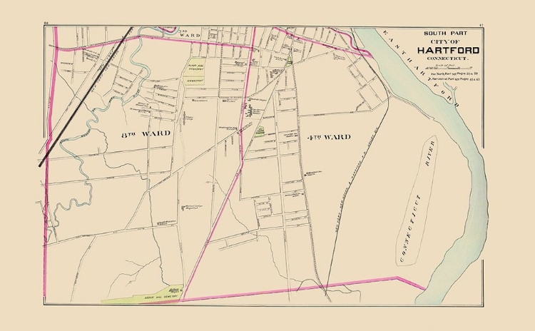 Picture of HARTFORD CONNECTICUT SOUTH PART - HURD 1893