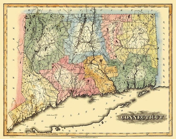 Picture of CONNECTICUT - LUCAS 1823